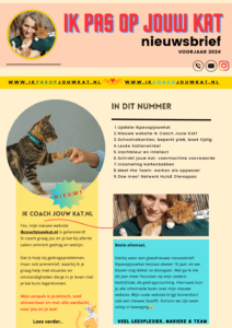 nieuwsbrief-kattengedragstherapeute-Amsterdam-kattenoppas-huizenoppas